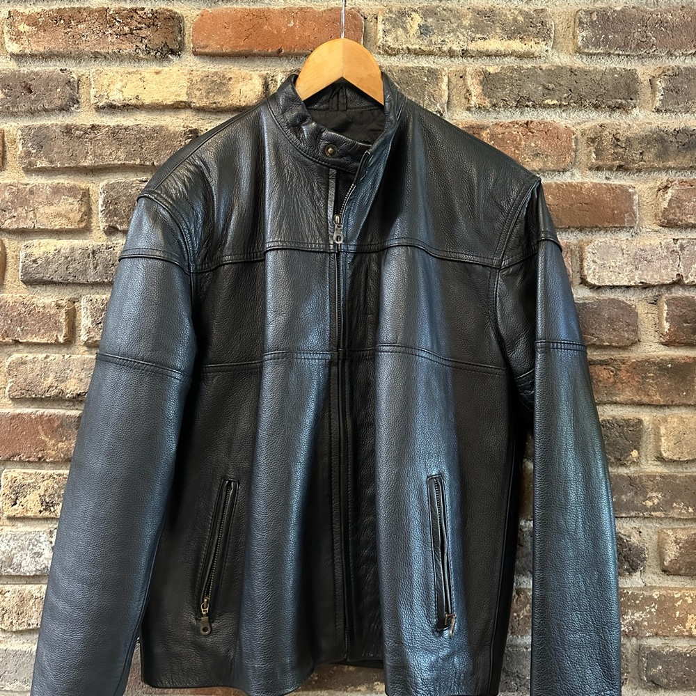 Leather jacket